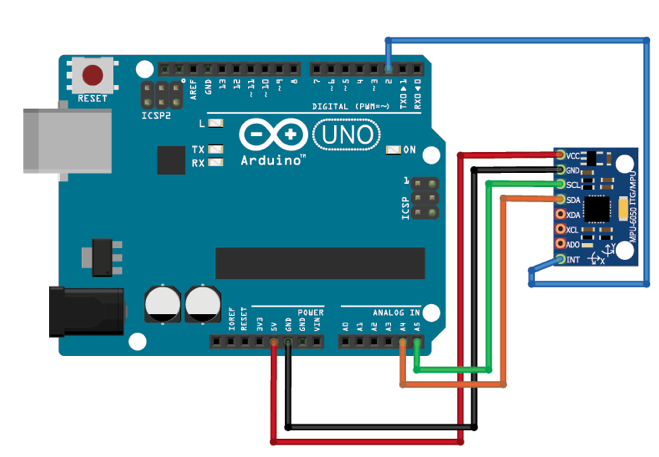 Ligar o Arduino ao módulo GY-91